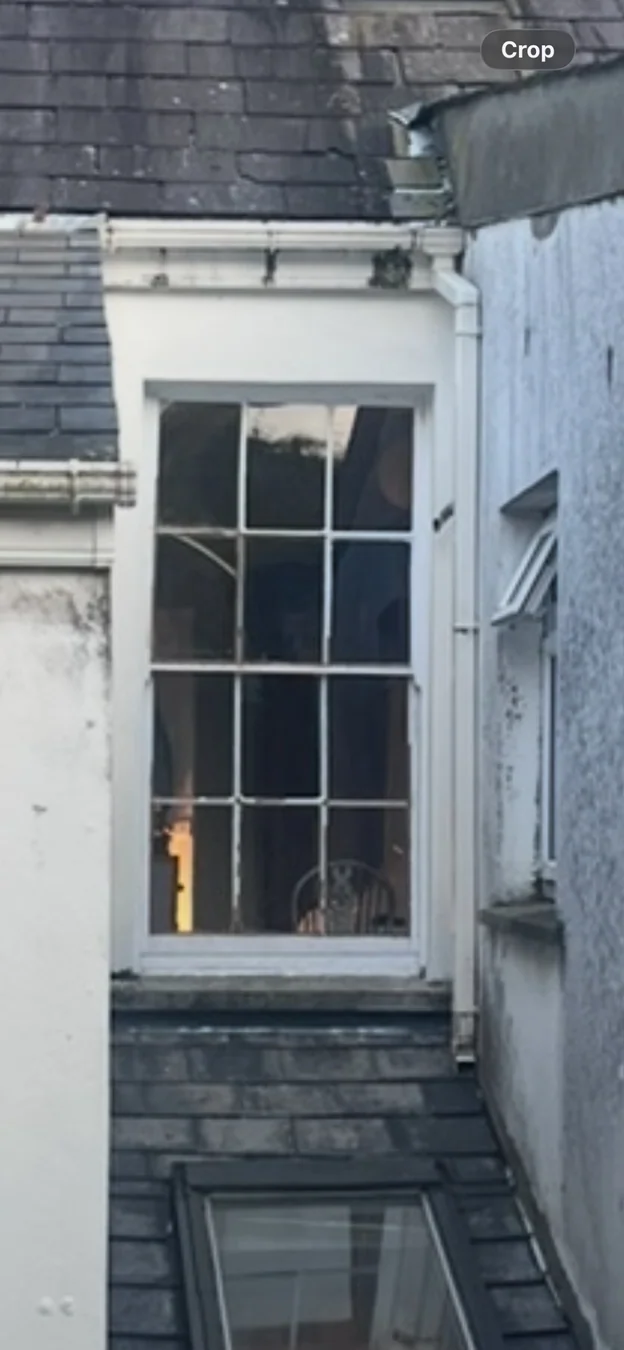 Rear Window Restoration — after photograph
