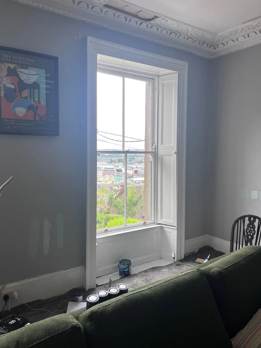 Double-Window Panelling — after photograph