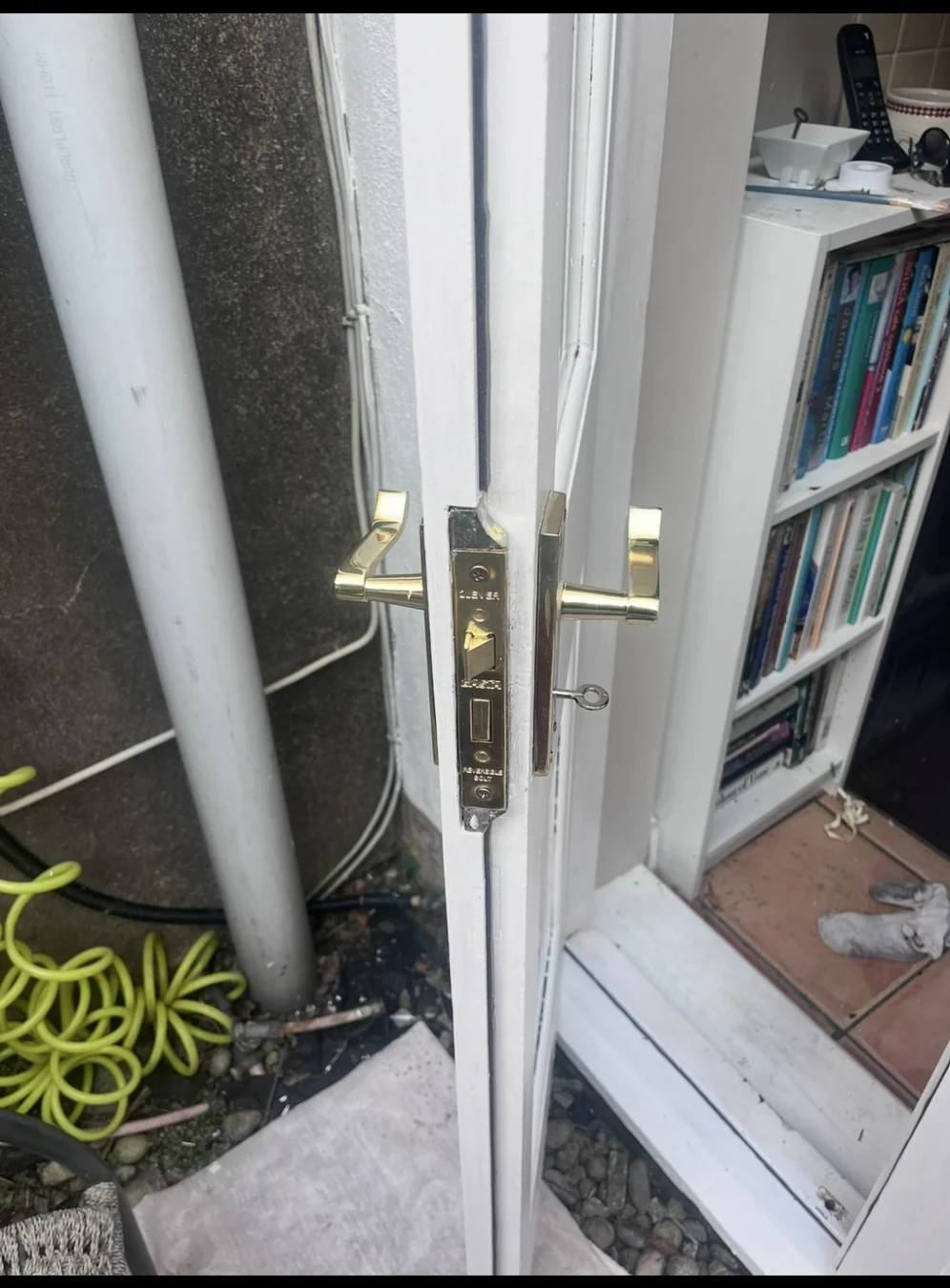 Courtyard Door — after photograph